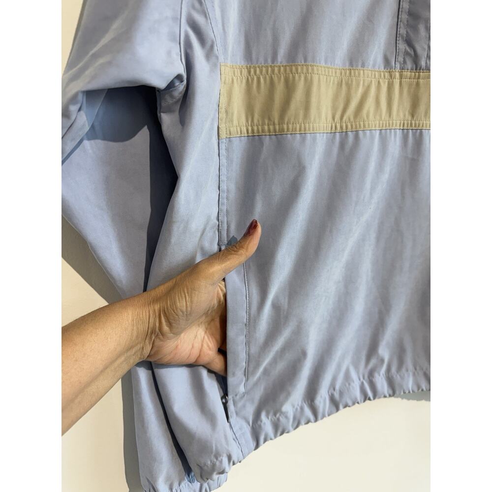Antigua Women's Athletic Golf funnel neck blue lightweight Jacket Sz-S relaxed - Picture 14 of 14